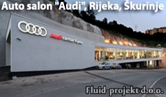 Auto salon "Audi", Rijeka, Škurinje
